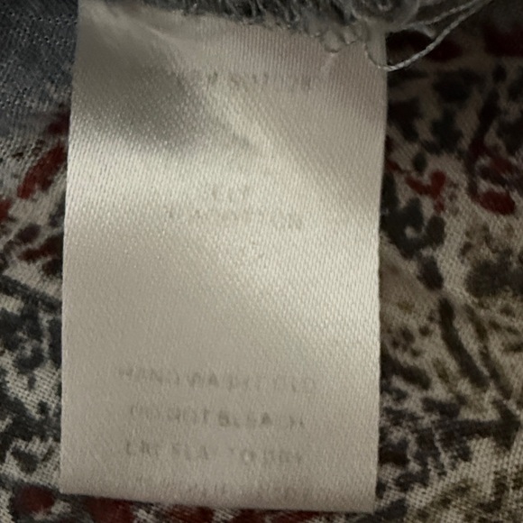 3/$10. Tassels N Lace Long Sleeve Floral Dress in Soft Blue - Picture 3 of 7